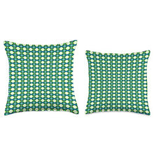 Load image into Gallery viewer, Kristalin Davis Pattern 505 Throw Pillow, 18x18, Multicolor